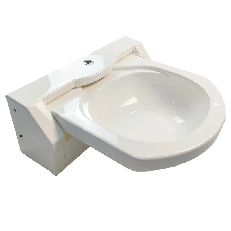 Hot Selling RV Foldable Bathroom Sink Wall Mounted Motorhome Caravan Campervan Yacht Built-in Acrylic Washbasin