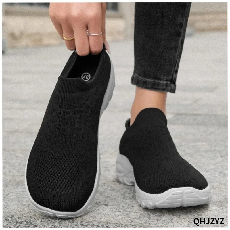 2026 Wide Men's Slip-On Walking Shoes Lightweight Breathable Outdoor Casual Sports Running Shoes Sneakers For Swollen Feet