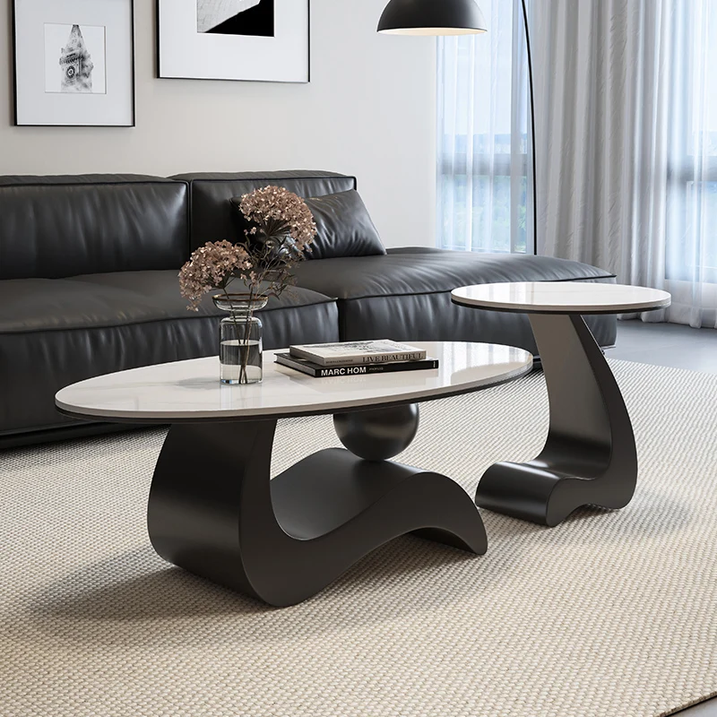 

Space Saving Aesthetic Modern Side Table Luxury Simple Coffee Tables Minimalist Mobili Per Il Soggiorno Living Room Furniture