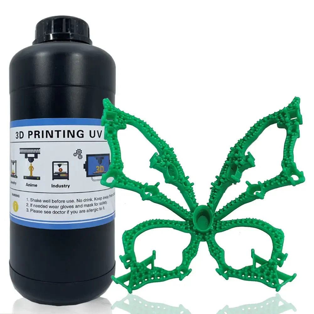 80% High Wax 3D Castable Resin Liquid Photopolymer for LCD DLP SLA Jewelry Casting