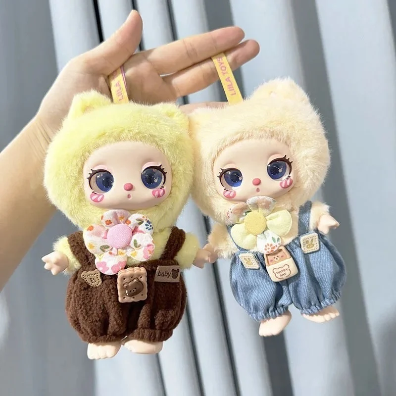 

Original Vinyl Plush Doll Lila V1 Lila's Lucky Cat Trendy Blind Box Doll Decorative Ornament Open box confirm Mystery Box Gifts