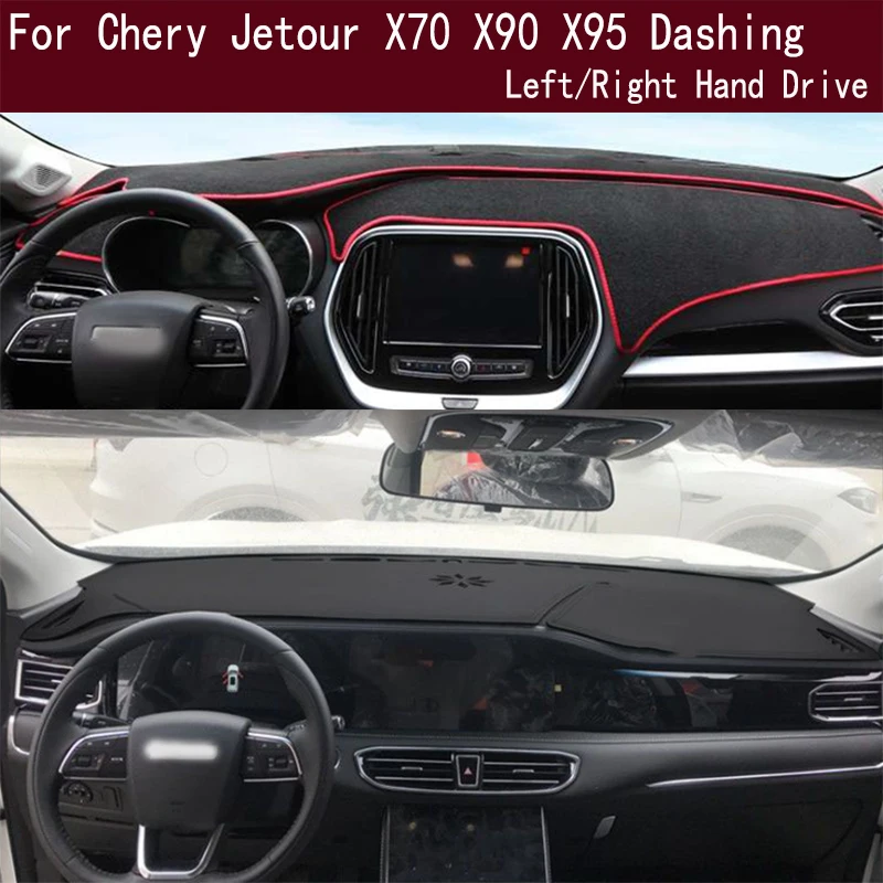 

For Chery Jetour X70 Coupe X70S Plus X90 X95 Dashing GreatSaint Dash Mat Dashmat Dashboard Cover Instrument Panel Sunscreen Pad