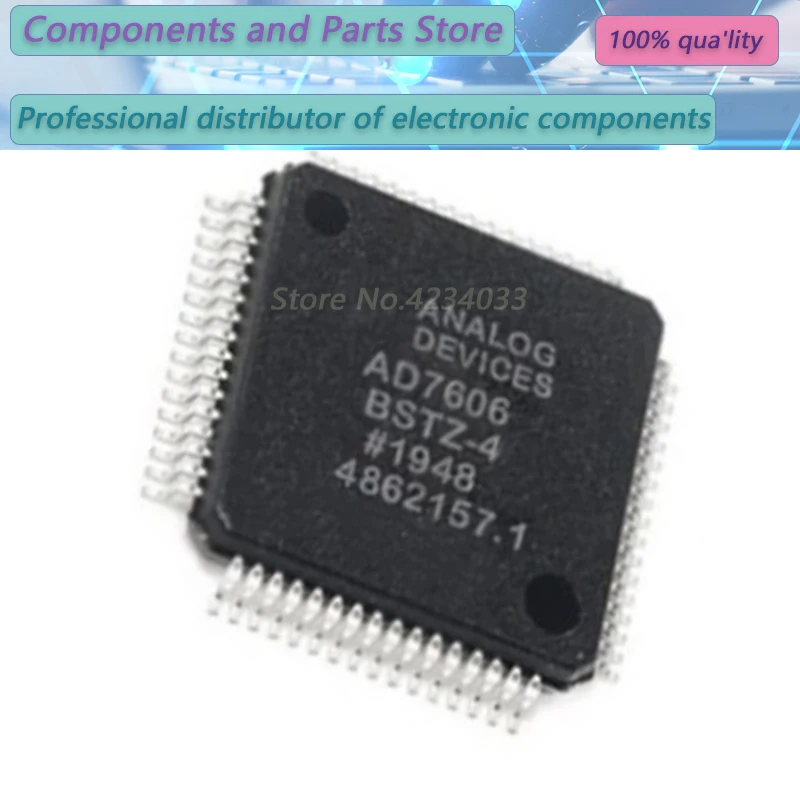 

1PCS AD7606BSTZ-4RL AD7606BSTZ-4R AD7606BSTZ LQFP-64 NEW100% AD7606BSTZ4RL