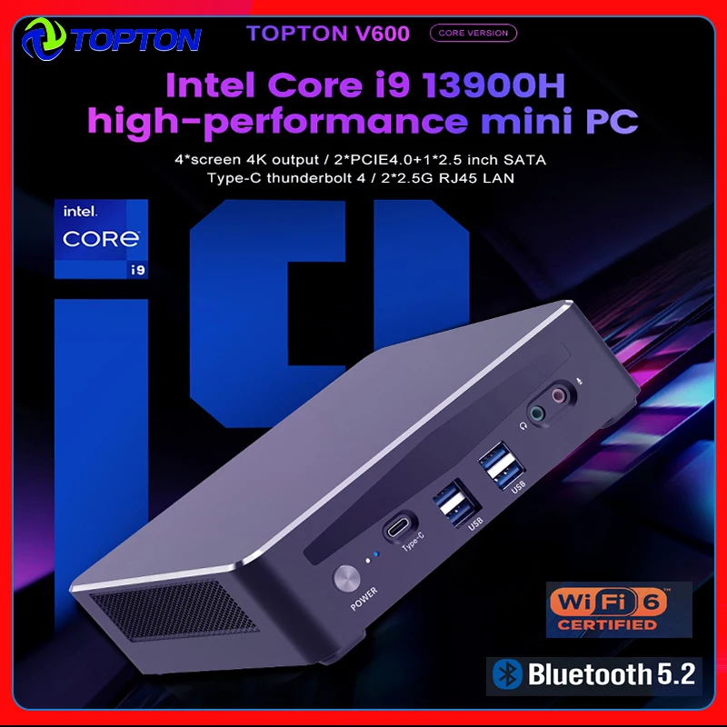 Mini PC Gaming con Intel i9 13900H: La Scelta Perfetta per Prestazioni di Alto Livello in Spazio Ridotto