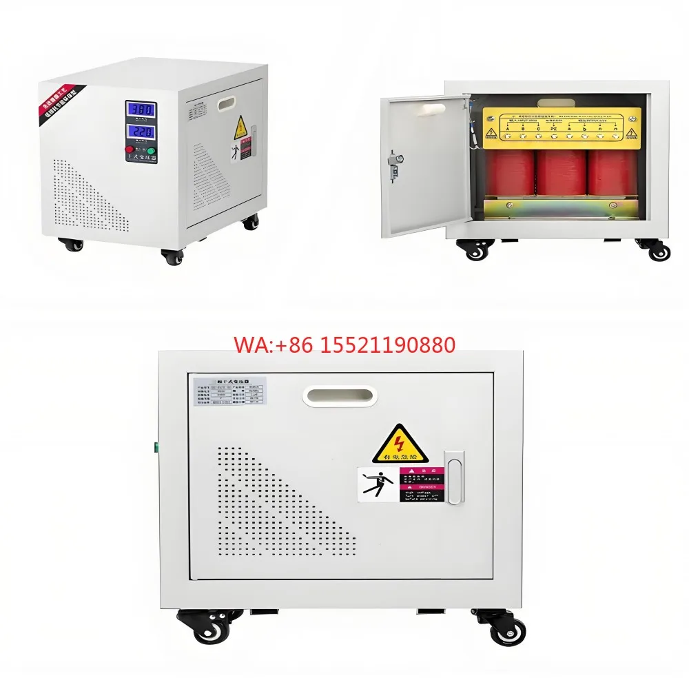 to 380V Step up Transformer for Industrial Power Supply CE IEC60076 50/60HZ Dry Type Low Voltage 20KVA 30KVA 50KVA 3 Phase 220V