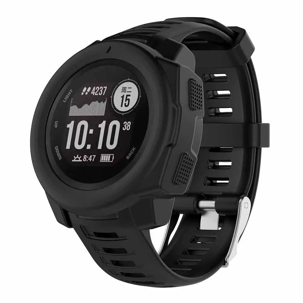 Dust Proof Scratch Resistant Anti Sweat Smartwatch Protector Shell Made of Odor Free Non Toxic Silicone for Protection