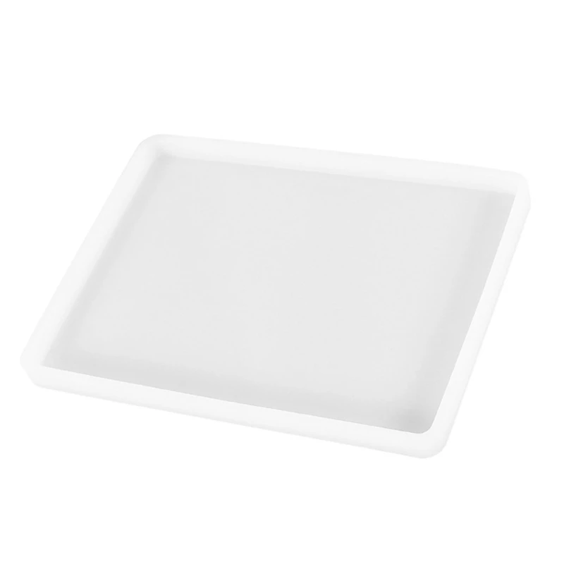 Rectangular Tray Silicone Mold Multipurpose Crystal Epoxy Resin Casting Mold Rectangle Cosmetic Storage Tray Making Dropship