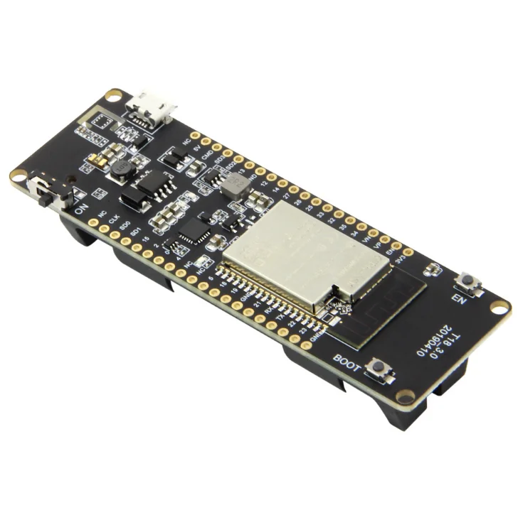 TTGO T-Energy T18- Modulo WiFi e dente blu 18650 Batteria ESP32 Scheda di sviluppo WROVER