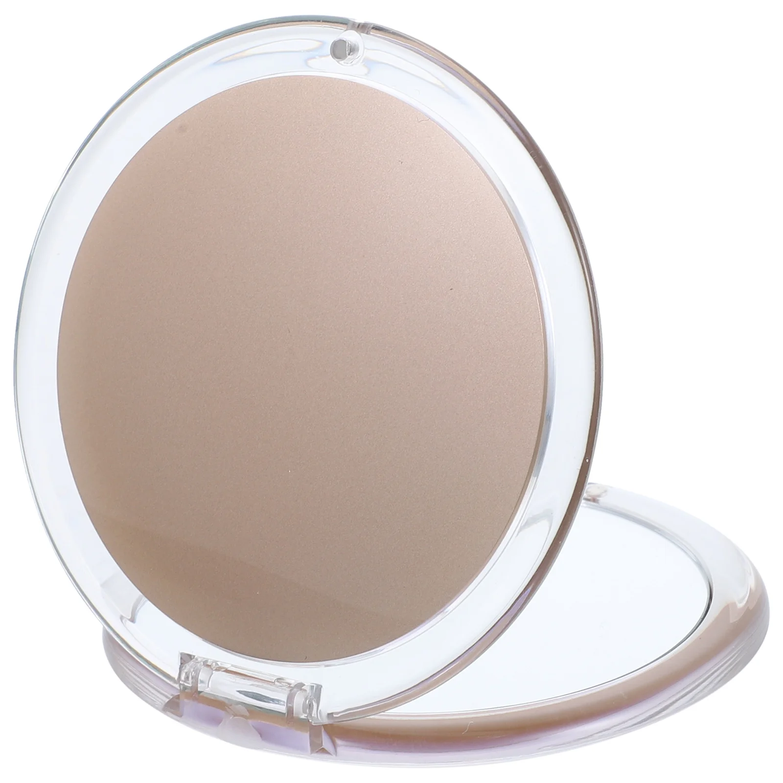 Kompaktowe lusterko mini składane okrągłe dwustronne z powiększeniem 1X i 10X do makijażu, podróżne, kieszonkowe, do torebki, na prezenty dla druhen