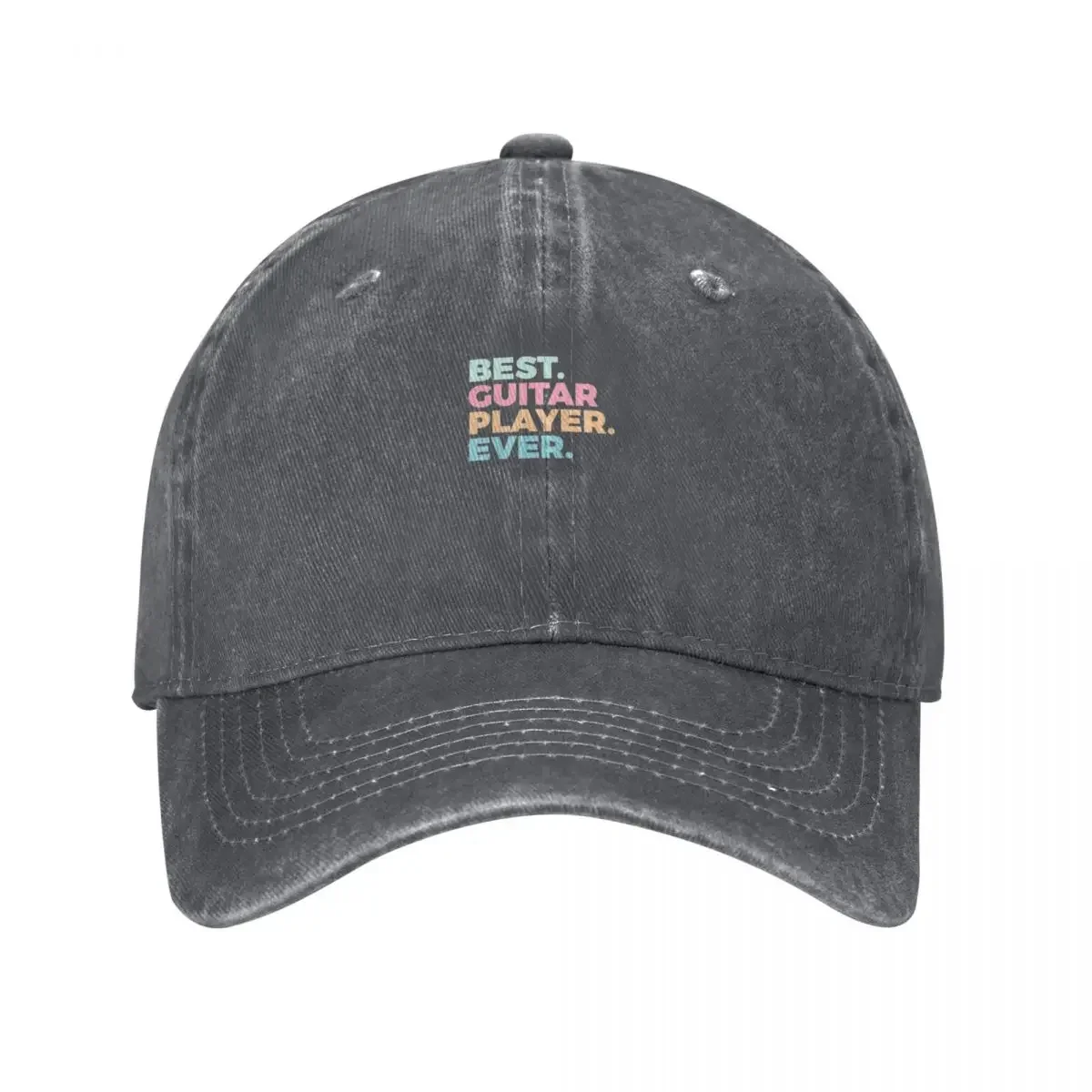Best Guitar Player Ever Guitar Lover Guitarist Classic Baseball Cap Beach Fashion Beach Sun Hats For Women Men's