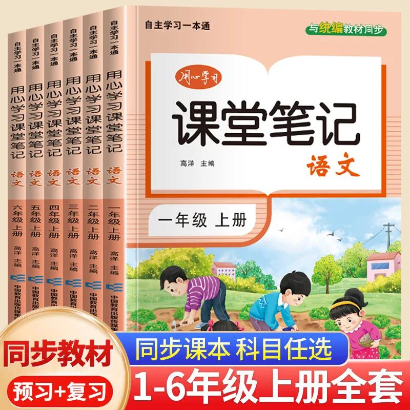 

Chinese Classroom Notes for Grades 1 To 6, Volume 1, Extracurricular Reading Books