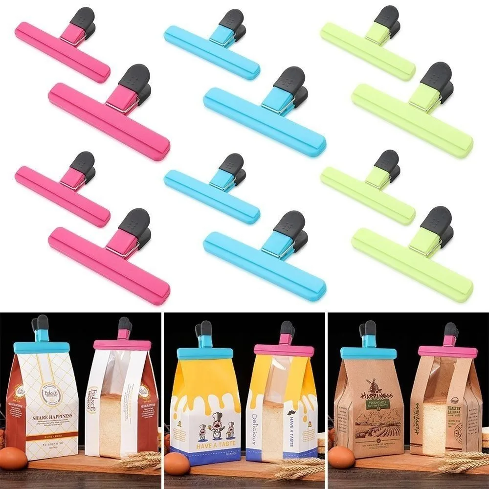 Plastic Food Sealing Clips Strong Seal Snack Packaging Leak-Proof Clips Food Storage Durable Moisture-Proof Clips