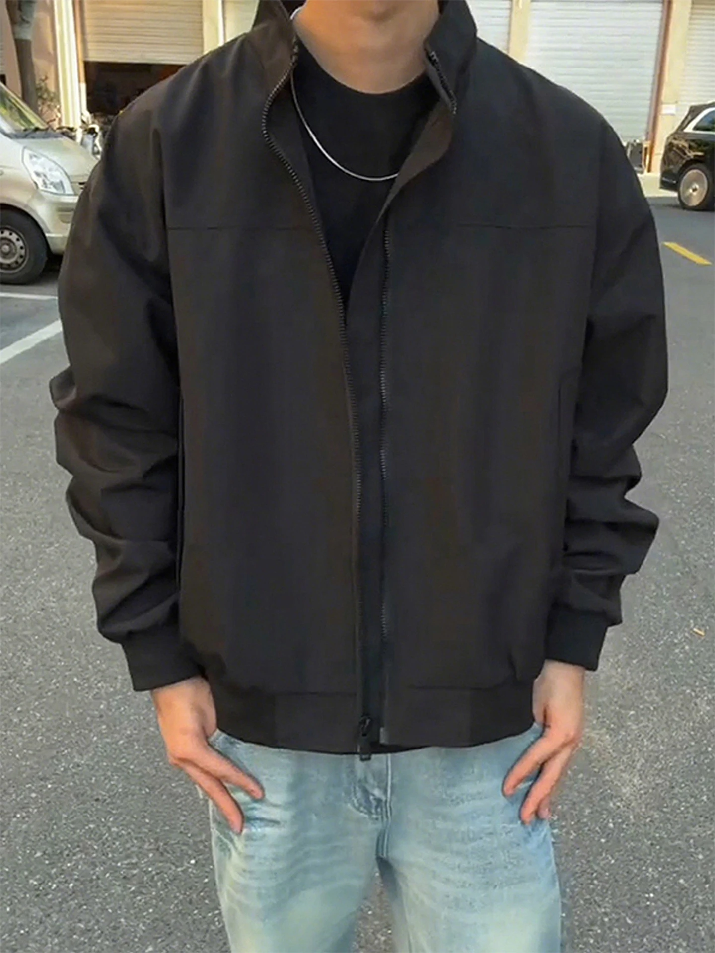 

Мужская осенняя куртка American Sport Flight Jacket с воротником-стойкой, ветрозащитная, для активного отдыха, молодежная, модная, для поездок на работу, спортивная верхняя одежда