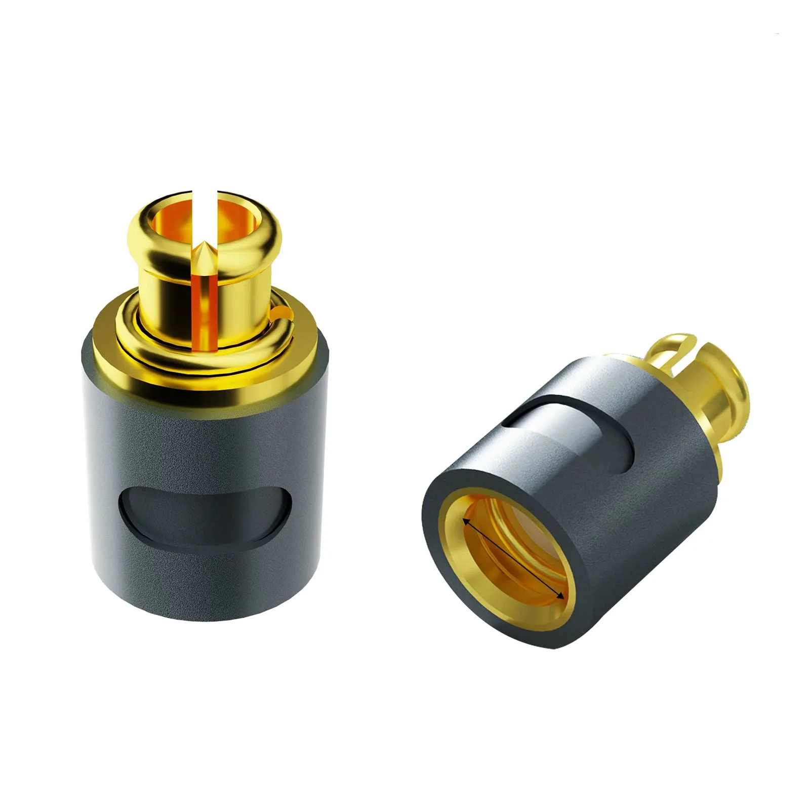 1Pair MMCX Female To Sennheiser IE900 IE600 AKG N5005 MMCX To 2Pin