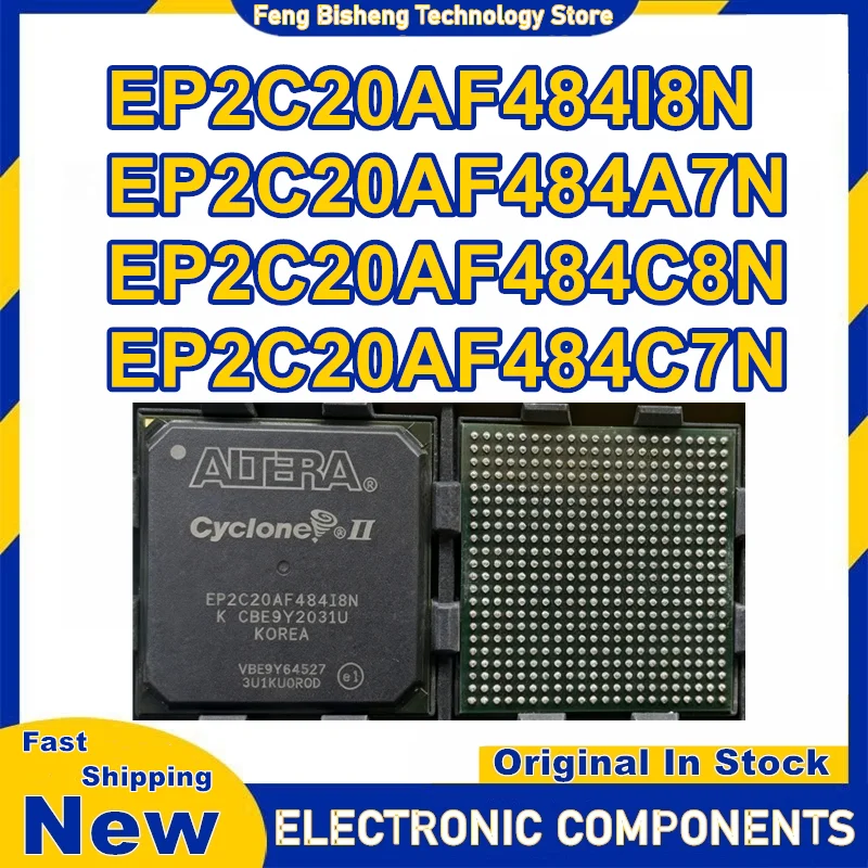 

EP2C20AF484I8N EP2C20AF484A7N EP2C20AF484C8N EP2C20AF484C7N FBGA-484 IC Chip 100% New Original in stock