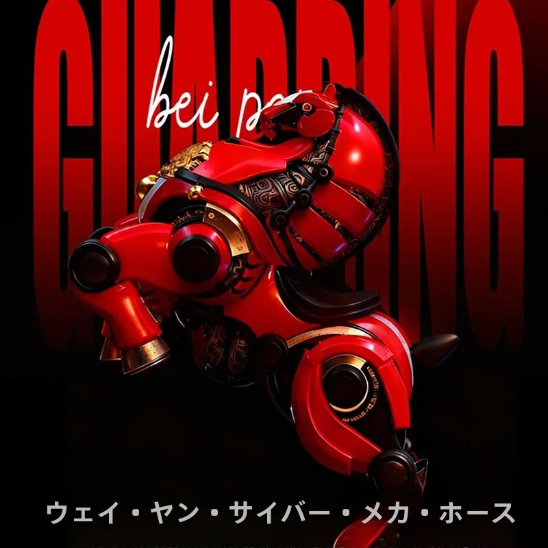 figurine-ma-meng-cyber-mechanism-six-contract-wind-Edition-limitee-du-nouvel-an-de-quanzhou-cultural-creativi-cadeau-du-nouvel-an