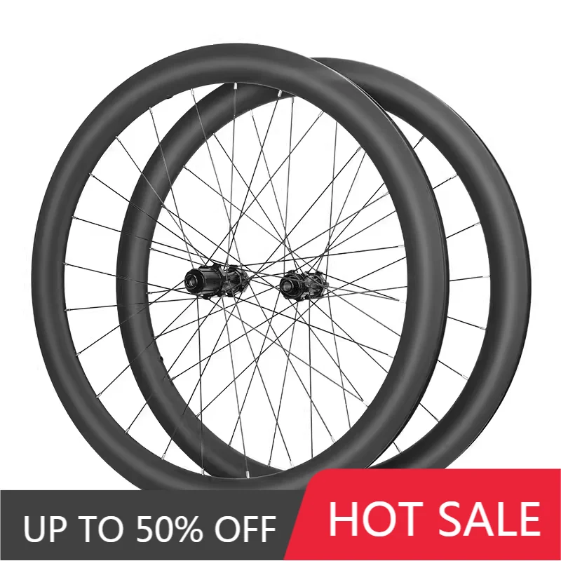 

STLF китайские 23 мм ширина 50 мм глубина 700C дисковые тормозные велосипеды задние колеса карбон