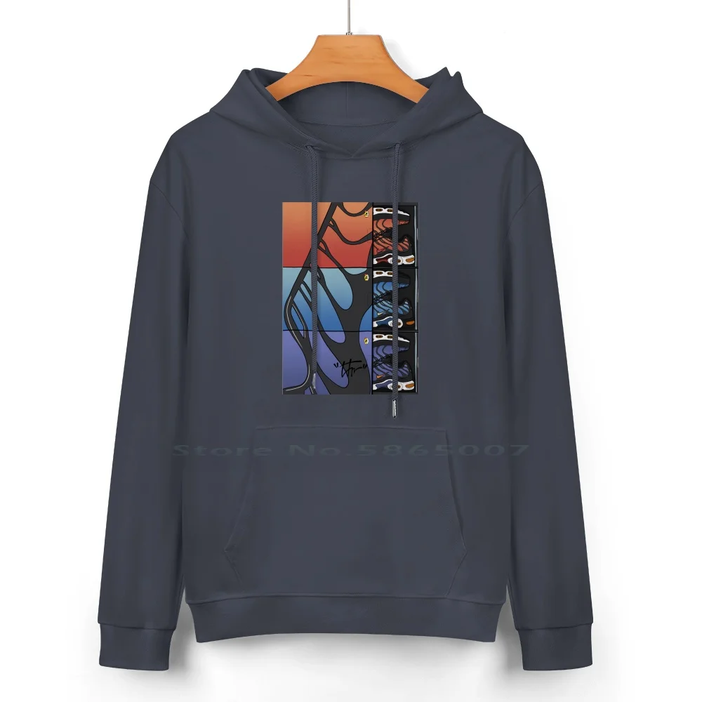 Max Plus Tn Print Cotton Hoodie Sweater 24 Colors Sneakerhead Air Sneakerstuff Skatebording Hypebeast Shoe Hypesneaker