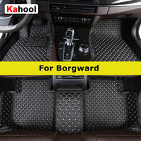 KAHOOL Custom Car Floor Mats For Borgward BX3 BX5 BX6 BX7 Auto Carpets Foot Coche Accessorie