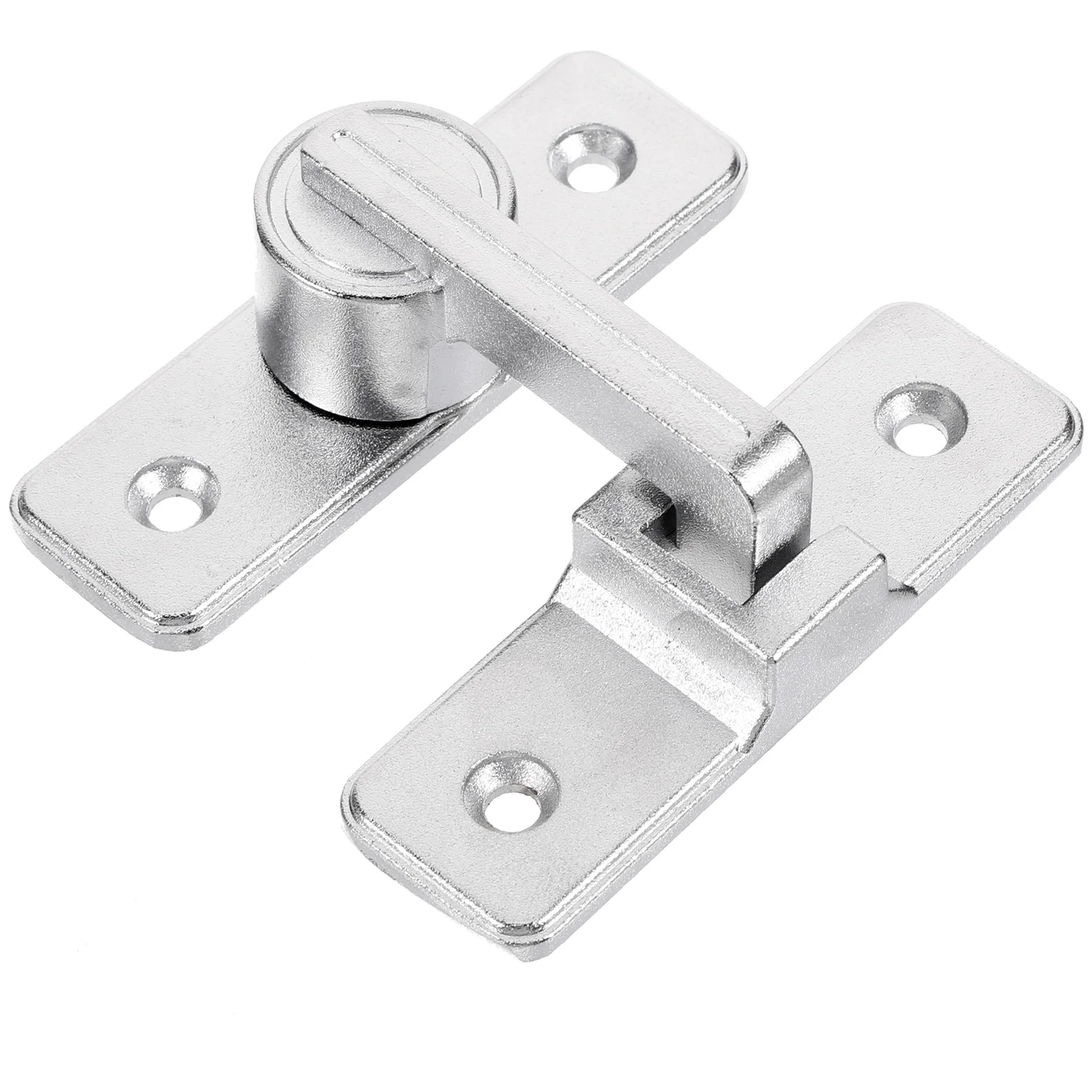 Sliding Latch Heavy Duty 180 Degree Zinc Alloy Privacy Lock for Barn Door Lock Garage Door Window Barn Hardware