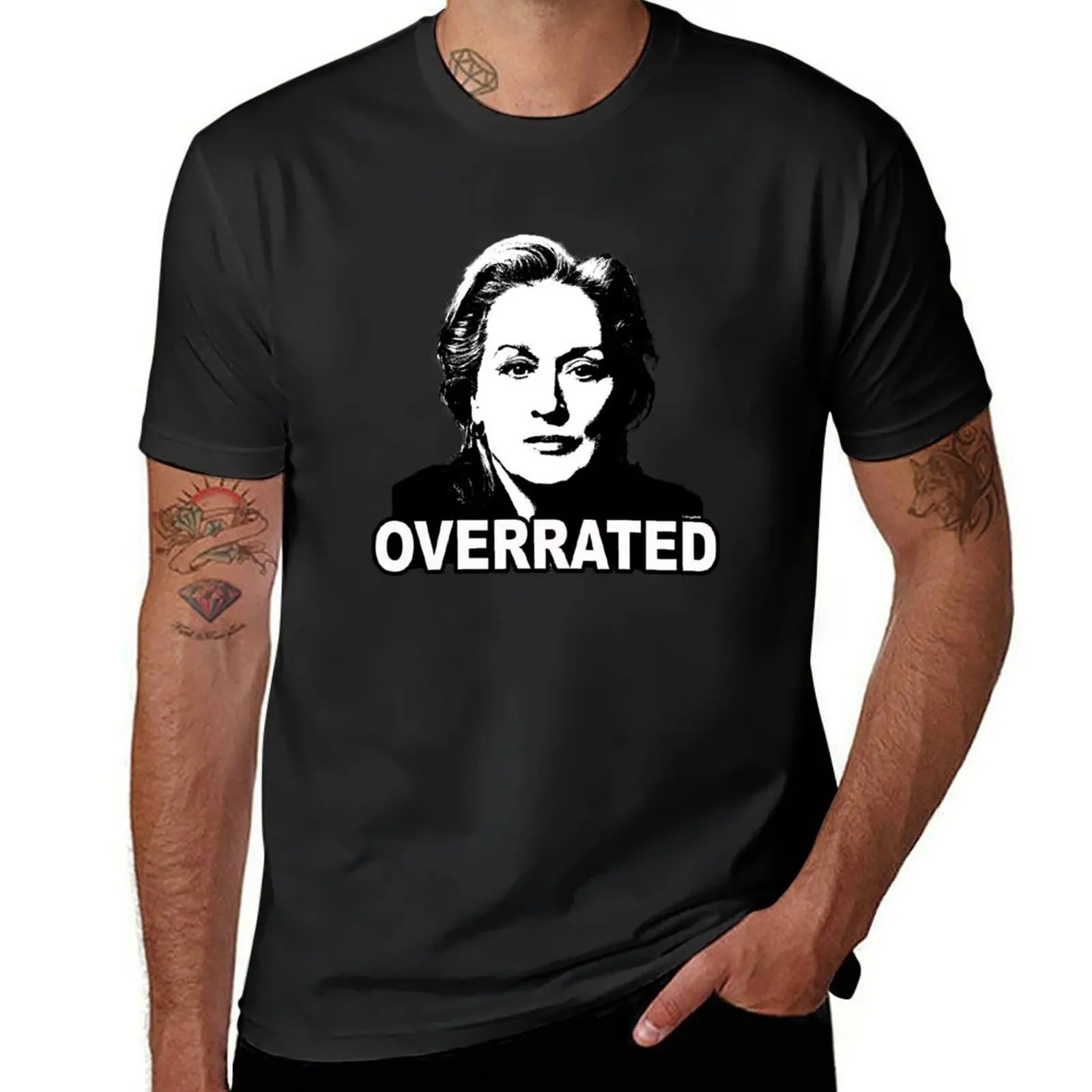 Meryl Streep: Overrated T-Shirt boys animal print for a boy sweat mens plain t shirts