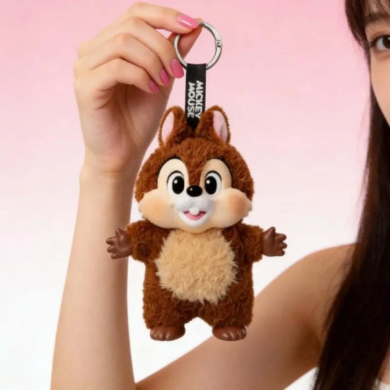 CE-gecertificeerde Disney Mickey Blind Box sleutelhanger Veilig PVC verzamelspeelgoed Perfect cadeau voor fans pluche marionet