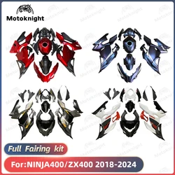 New ABS Motorcycle Fairing Kit Fit For KAWASAKI NINJA400 ZX400 2018 2019 2020 2021 2022 2023 2024 Custom Fairings Kits Bodywork