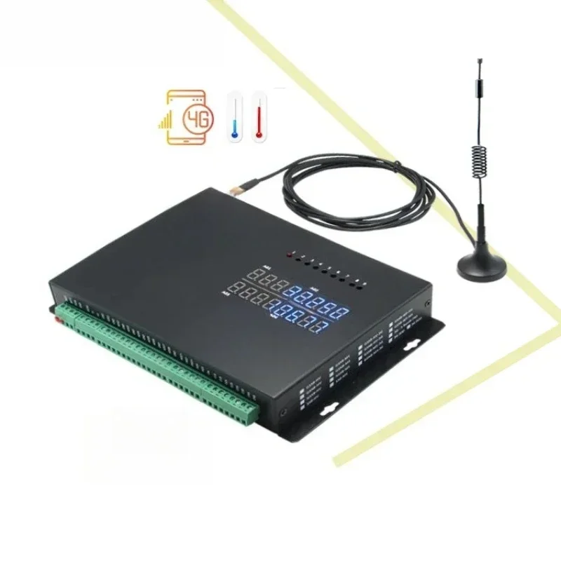 Electronic data system real-time 4g data upload analog pulse channel 4g Ethernet data collection