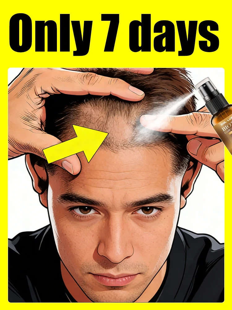 

Нежный спрей для людей, страдающих истончением волос на макушке.