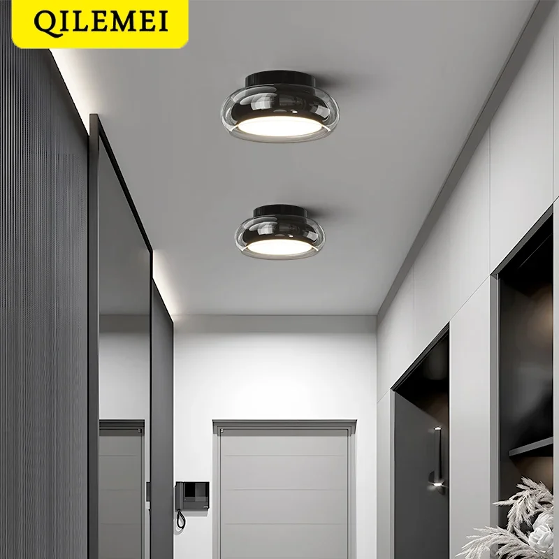 

Italian Style Minimalist Ins Modern Ceiling Light For Dressing Room Balcony Hallway LED Corridor Lamp Living Room Lighting Decor