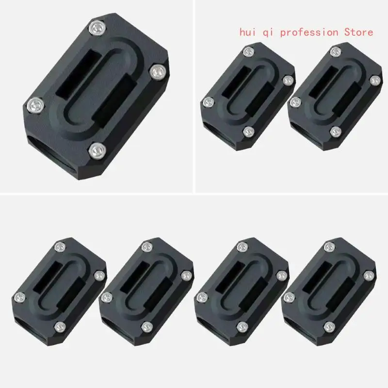 Motorcycle Bumper Blocks, Motorcycle Engine Bumper Guard Block Drop Protection for 22mm 25mm 28mm