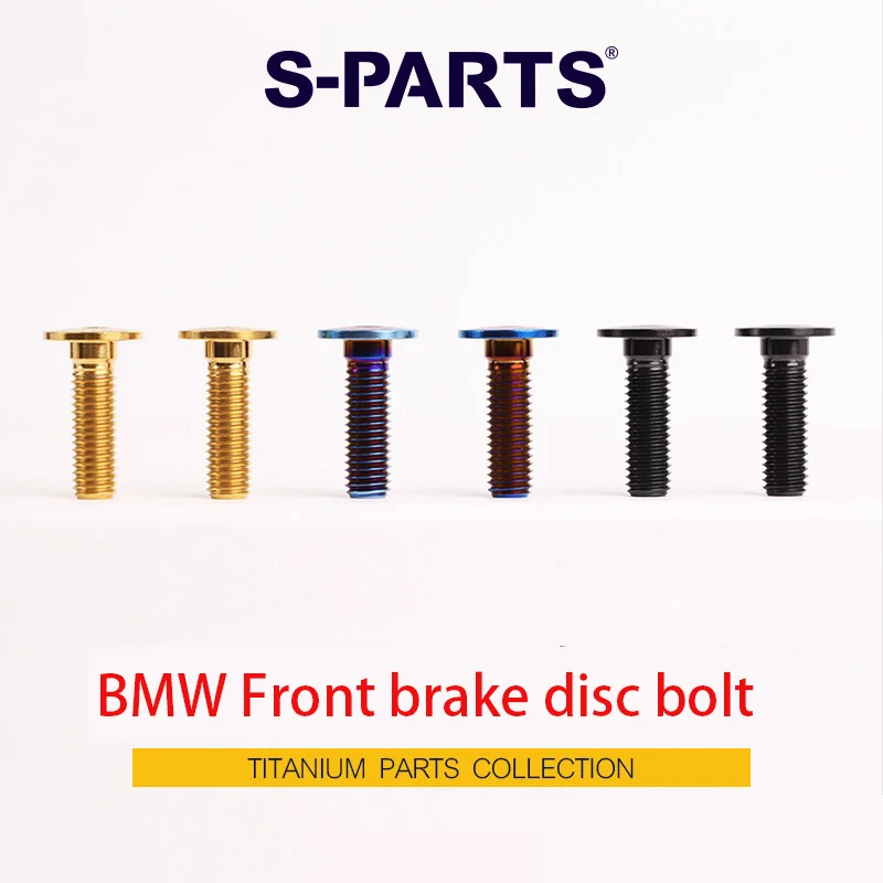

1PC Titanium Alloy A3 M8x27mm Front Brake Disc Screw Modified Parts Fit For BMW GS Brake Disc gs1200 1250