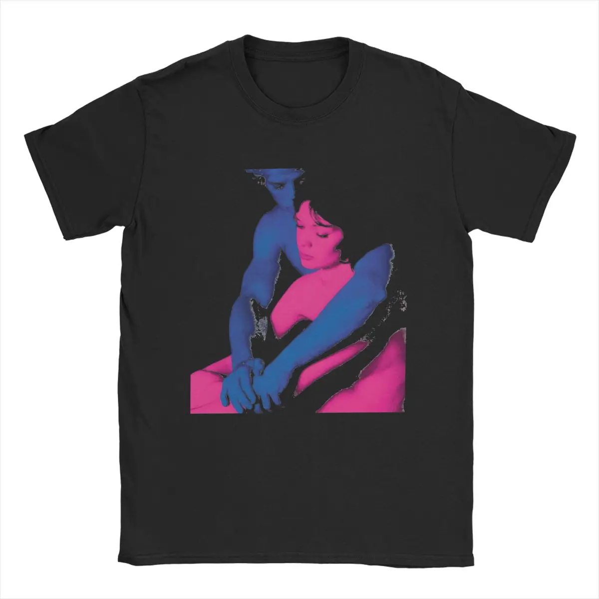 

Who Really Cares TV Girl Men T Shirt Vintage Tees Short Sleeve Round Neck T-Shirts Cotton Unique Clothing