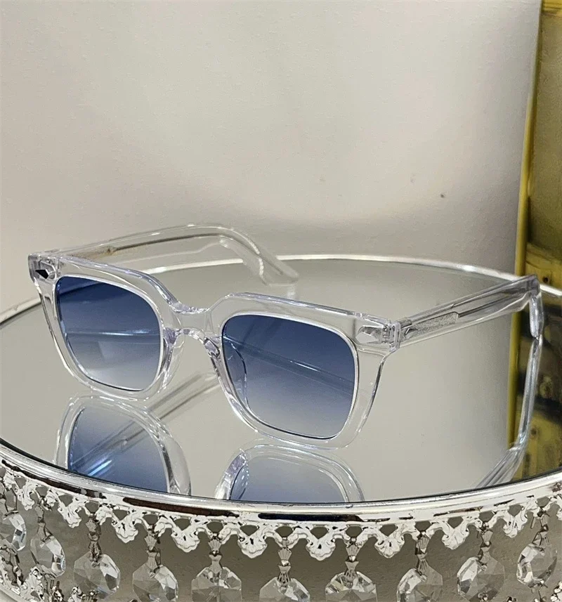 

2024 Sunglasses Ladies Lemtosh Acetate Square Sunglasses for Men and Women's Luxury Brand GROBER Sunglasses Shades