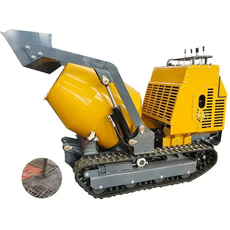 Factory Supply New Mini Self Loading Concrete Mixer Truck For Cement Price