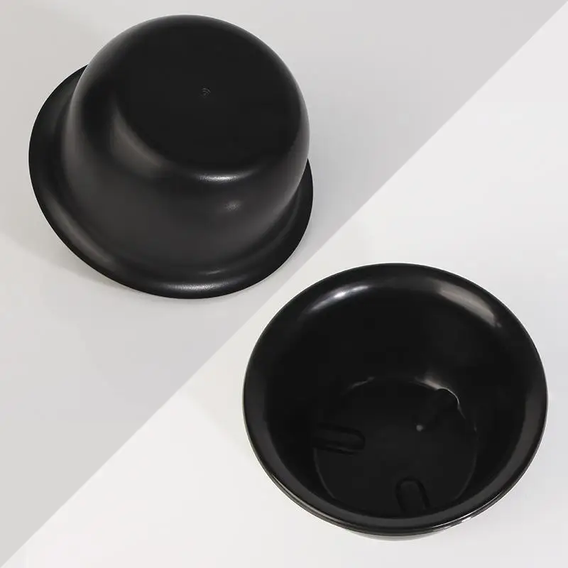 Shaving Cream Bowl Deep Design Shave Cup Plastic Container Soup Storage Bowl Sturdy Anti Slip Shaving Foaming Bowl Barber