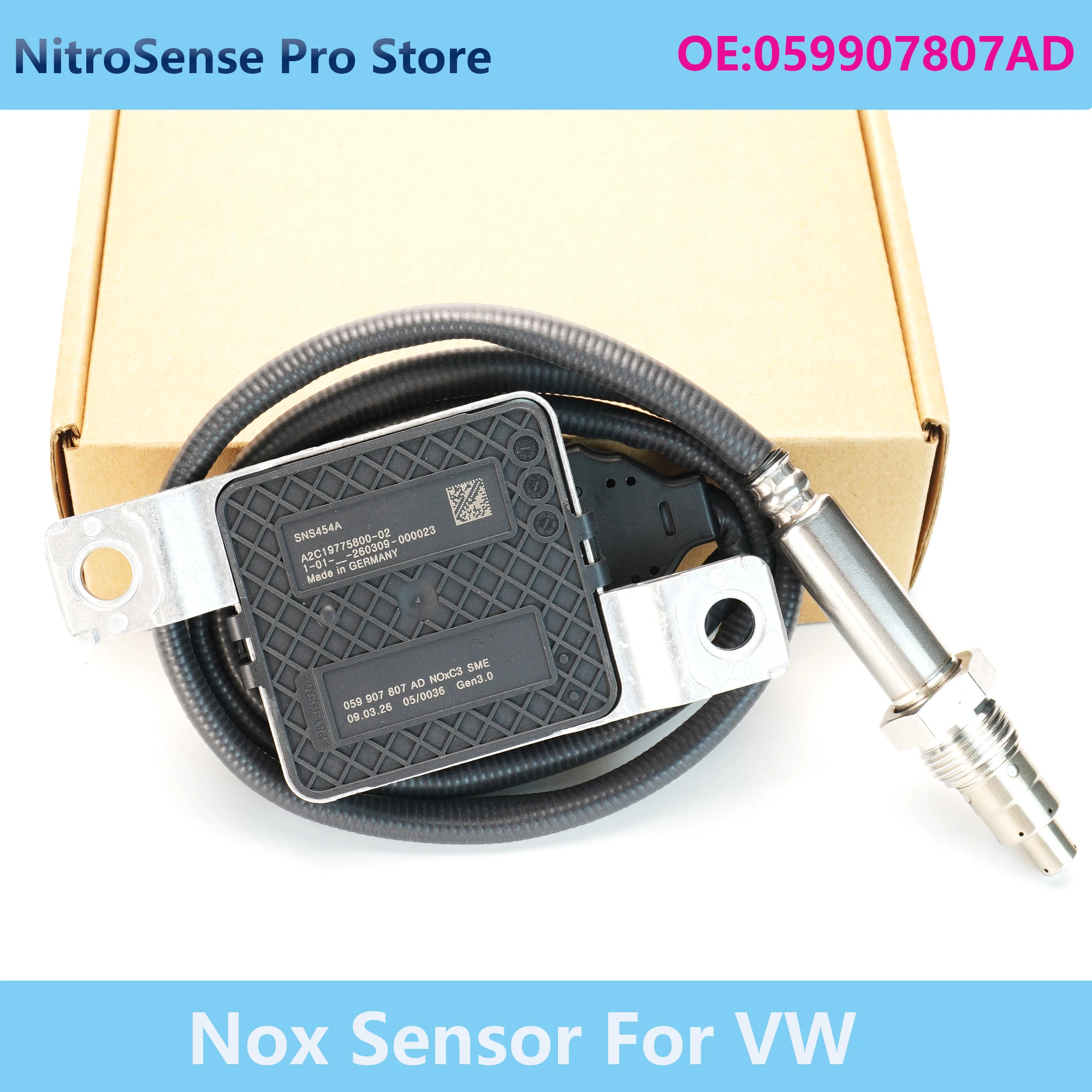 

059907807AD High Quality NOx Sensor For Audi VW 3.0 TDI 2011-2018