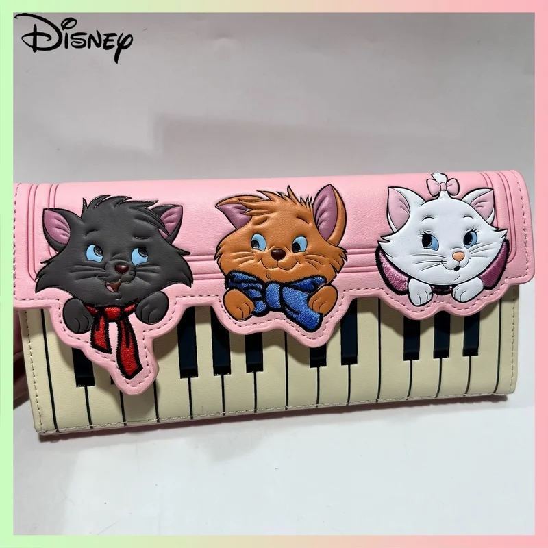 

Горячая коллекция Disney Loungefly герцогини, кошелек с вышивкой, держатель для карт, модный кошелек для монет, сумка для хранения подарков для девочек Disneyland