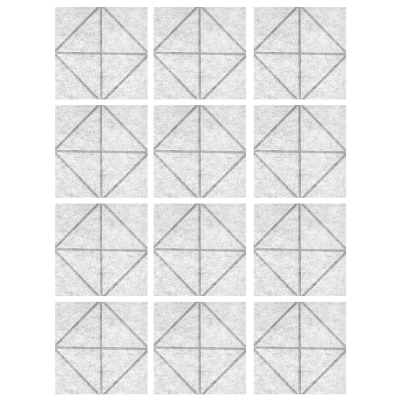 Paneles pared insonorizados, azulejos absorción acústica, textura poliéster para guarderías A0NC