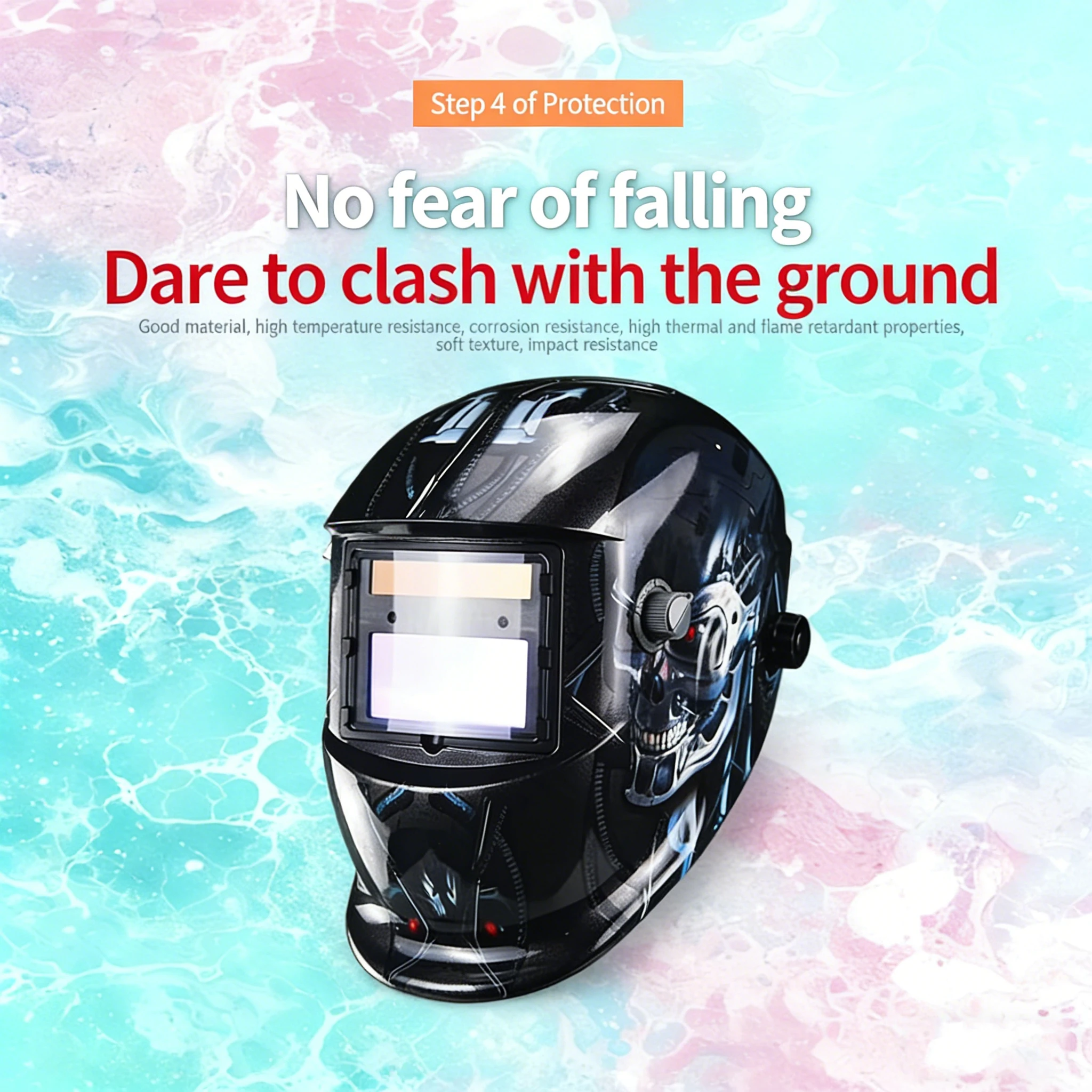

True Color Solar Auto Darkening Welding Mask Electric Welder Cap Eyes Protection for Welding Machine Plasma Cutting Tool
