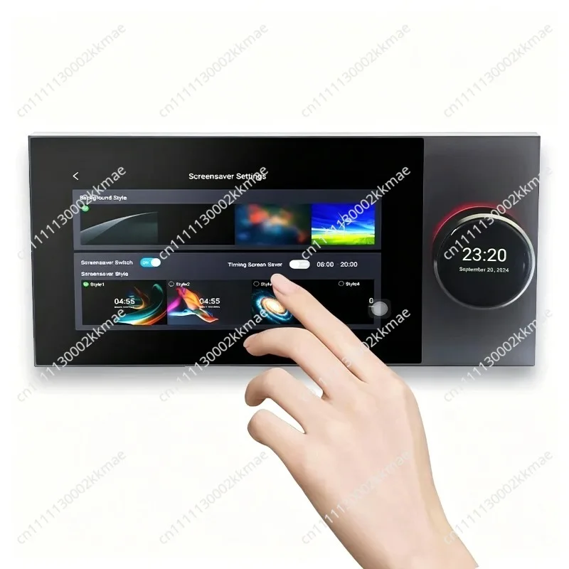 10 Inch Screen Smart Home Zigbee Gateway Control  Music Panel Built in Amplifier Connect 8 Wire Speaker
