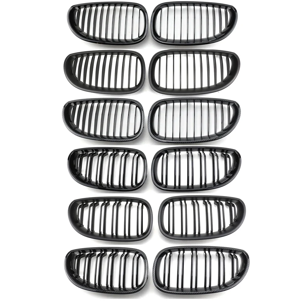 

Car Front Center Grille Sport Grilles Replacement ABS Fit For BMW 5 Series E60 2004-2009