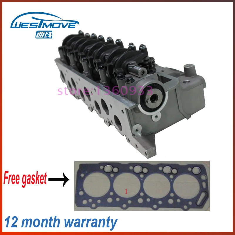 complete cylinder head assembly for Mitsubishi Pajero Montero L 200 2476cc 2.5 d -1998 engine : 4d56 MD313587 908 770 908770