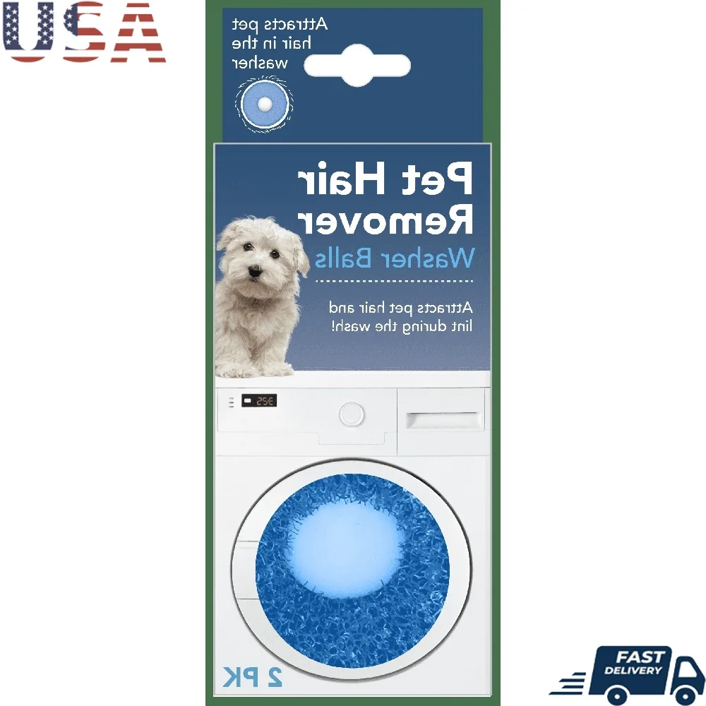 

Шарики для стирки для удаления шерсти домашних животных, статическая уменьшающая пена, многоразовые аксессуары для стирки, эффективный аттрактор ворса, 2 шт.