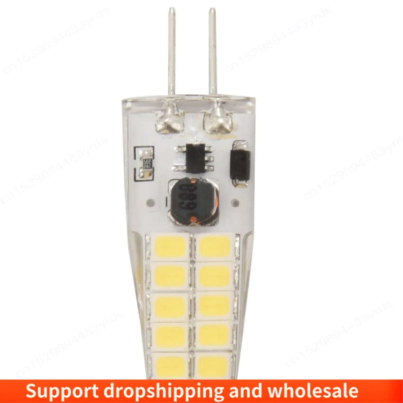 

AA86 10 шт. G4 светодиодная лампа переменного/постоянного тока 12 В-24 В 3 Вт светодиодная лампа G4 20 светодиодов угол 360 2835SMD заменяет галогенную лампу 30 Вт