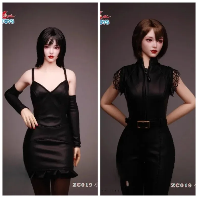 

ZC019 1/6 Scale Beauty Asian Xiaoqing Moveable Eyes Head Sculpt Carving for 12'' Action Figure TBL Pale Body Gift