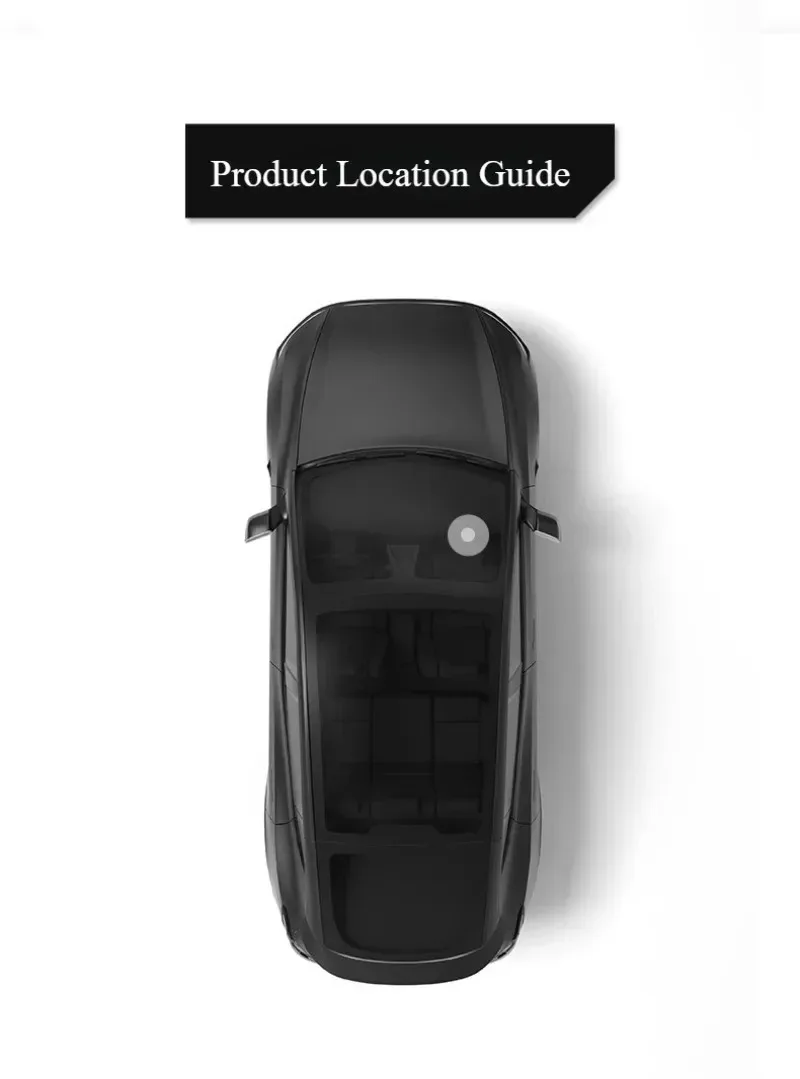 LHD für Tesla Model 3/Y/YL Juniper Highland 2026 Mittelkonsole Handschuhfach Aufbewahrungsbox Auto Beifahrerseite Aufbewahrungsbox Zubehör – Detail 1