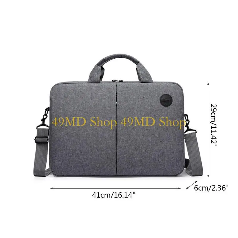 49MD Tas Tote Komputer Tas Notebook Ramping Tas Kerja Pembawa Bahu Kurir