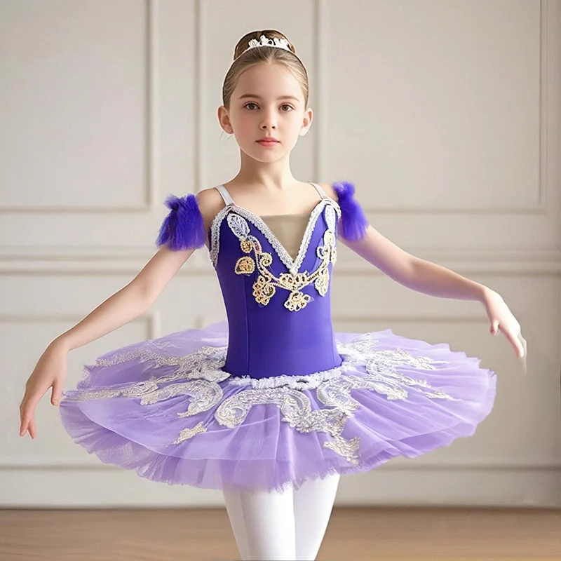 adult-kids-long-professional-ballet-tutu-swan-lake-ballet-costume-ballerina-ballet-dress-girls-performance-dancewear-velvet-top