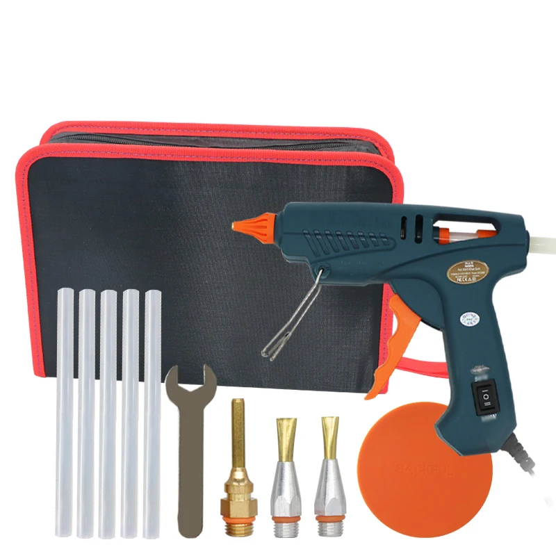 Glue Gun Tool Bag 50W/150W 100W Hot Melt Glue Gun Copper Nozzle for 11mm Glue Stick Home Craft DIY Adhesive Hot Gun